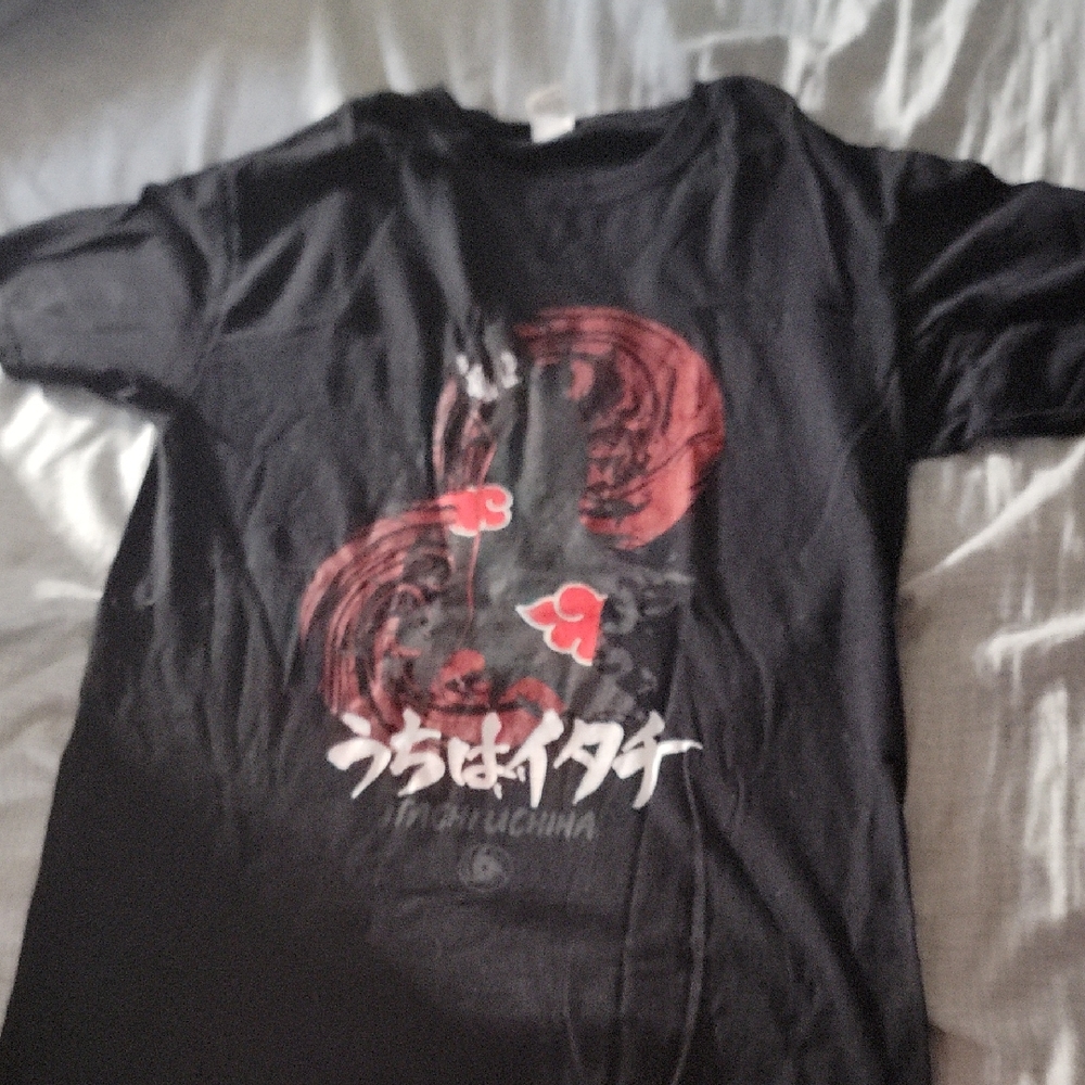 Black Graphic Kids T-Shirt